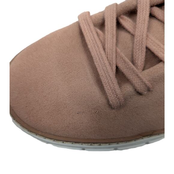 Vince Camuto Women Pink Suede Raiza Platform Sneakers 7 1/2 M/38 - Picture 8 of 10